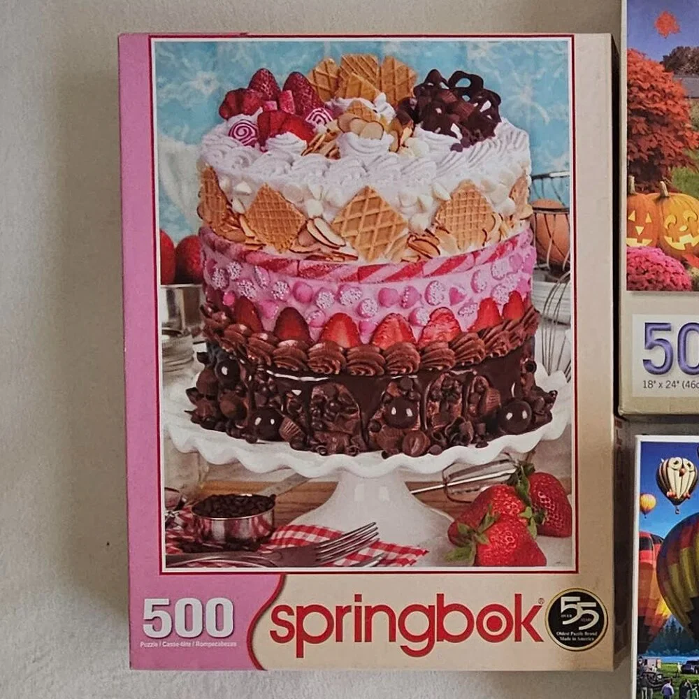 Four different jigsaw puzzles - Picture 2 of 6